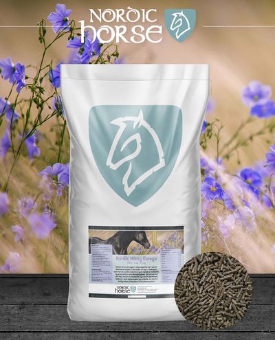 Flax Pellets Minty Omega (15kg) Nordic Flax Pellets Minty Omega (15kg) Nordic