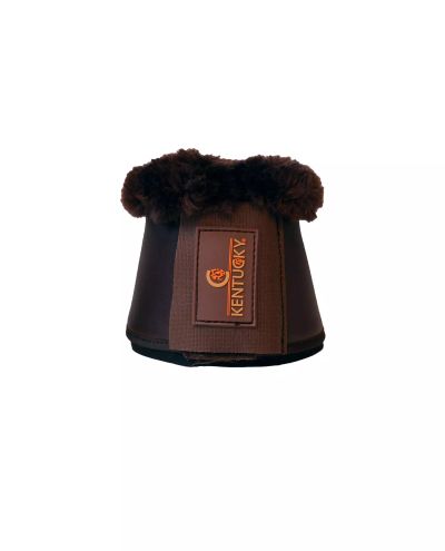 Sheepskin Overreach Boots Brown