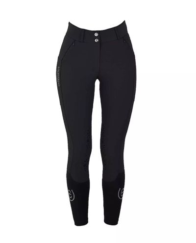 Black Elite Dressage Riding Breeches