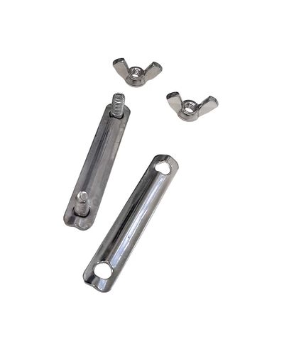 Olli strip connector 40mm, vingemøtrikker (10stk)