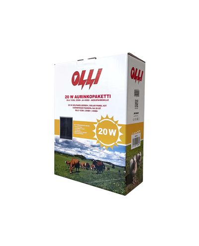 Olli 20W solcellepakke Olli 20W solcellepakke