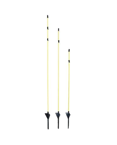 Olli gul glasfiberstang 110/88 cm
