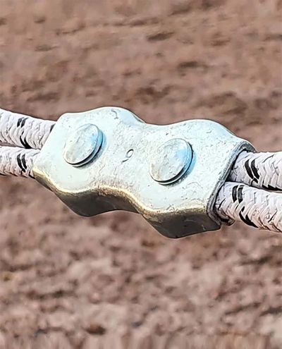 Olli Rope connector 5-8mm til hegnstov, elektrogalvaniseret, 10stk