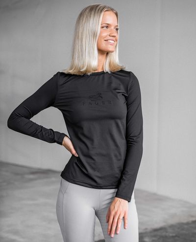 Ida Langærmet T-shirt Sort