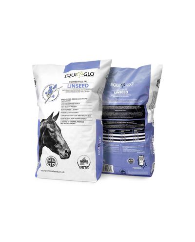 EquiGlo Linfrø Fuldkorns Linfrøpulver (15 kg)