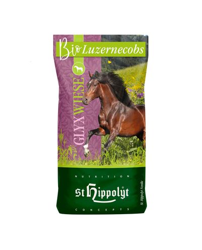 Glyxwiese økologiske lucerne-kolber (20 kg)